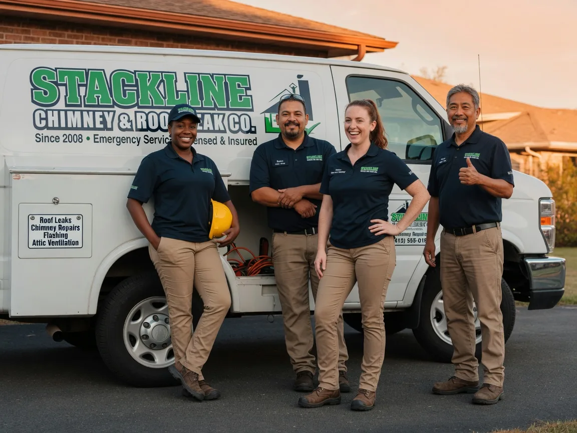Chimney flashing repair company in Linwood, NE